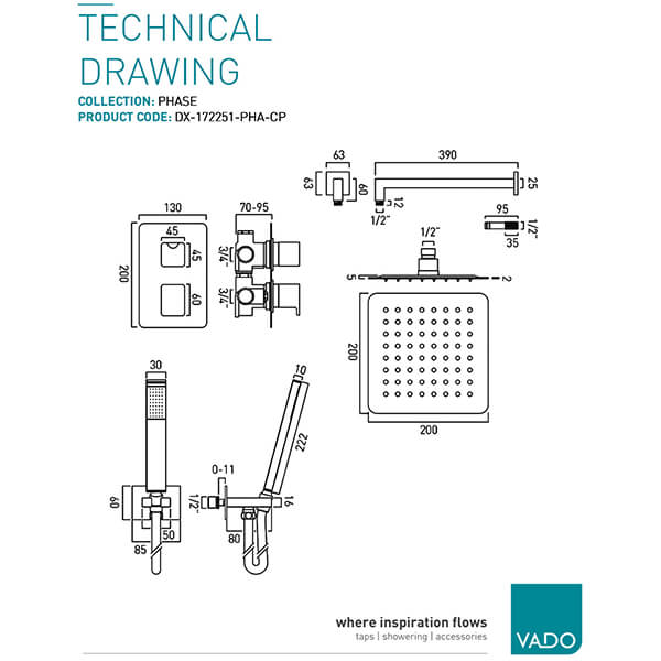 Technical drawing QS-V115056 / DX-172251-PHA-CP