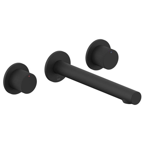 Alternate image of Vado Safari 3 Hole Contemporary Basin Mixer Tap with Long Spout - Wall Mounted