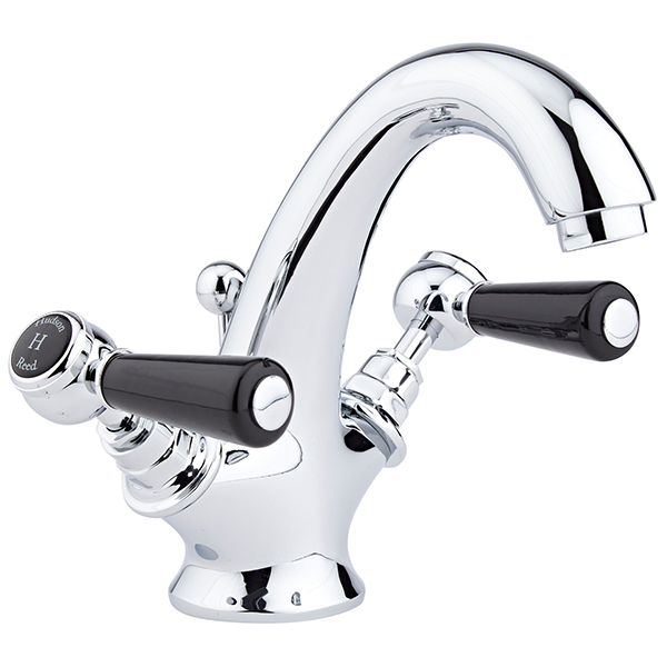 Alternate image of Hudson Reed Topaz Traditional Basin Mixer Tap with Pop-Up Waste - Lever Handle