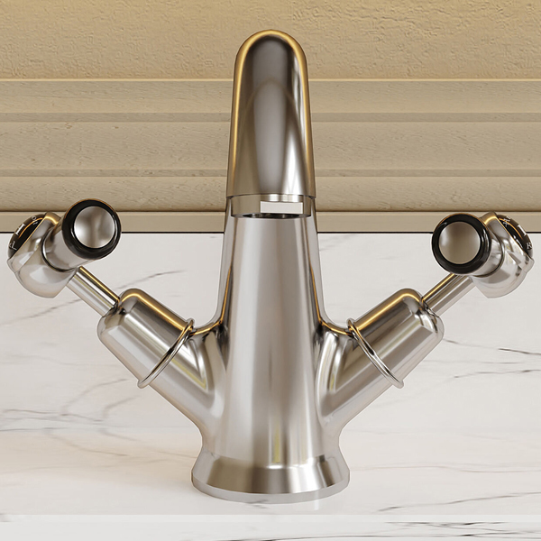 Alternate image of Hudson Reed Topaz Traditional Basin Mixer Tap with Pop-Up Waste - Lever Handle
