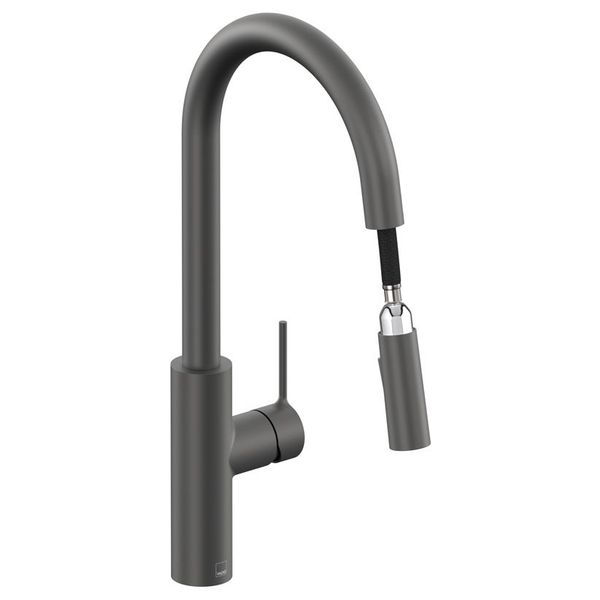 Alternate image of Vado Safari Pull Out Kitchen Sink Mixer Tap - Swivel Spout - Slim Stick Handle