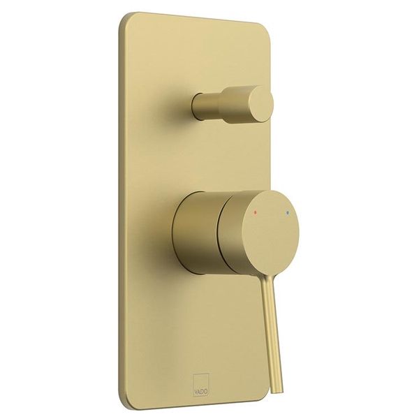 Alternate image of Vado Safari Concealed Manual Shower Valve - Rectangular Trim - 1 Control