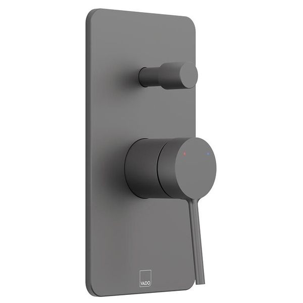 Alternate image of Vado Safari Concealed Manual Shower Valve - Rectangular Trim - 1 Control