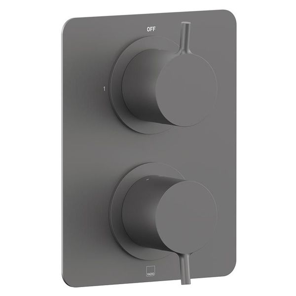 Alternate image of Vado Safari Concealed Thermostatic Shower Valve - 2 Control - Rectangular Trim