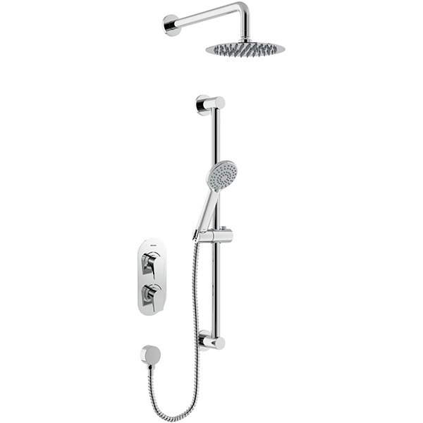 Bristan Hourglass Concealed Thermostatic Dual Control Shower Pack