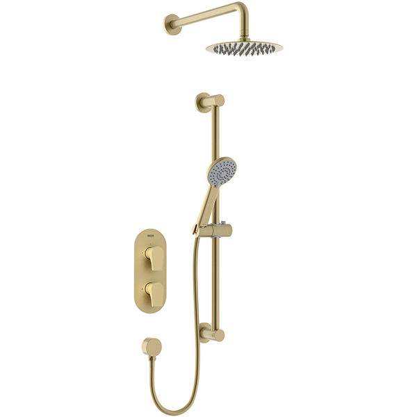 Alternate image of Bristan Hourglass Concealed Thermostatic Dual Control Shower Pack