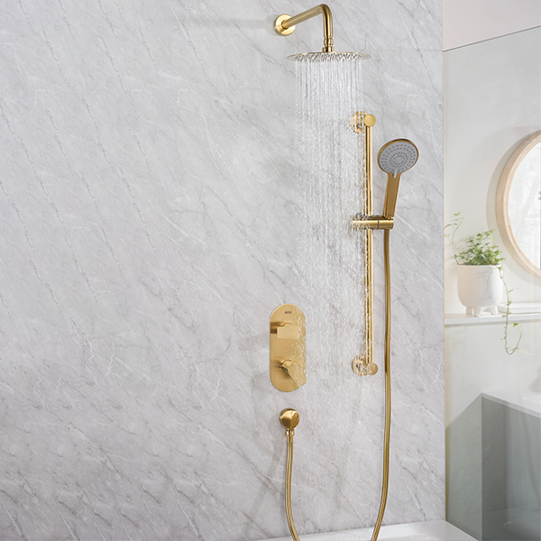 Alternate image of Bristan Hourglass Concealed Thermostatic Dual Control Shower Pack