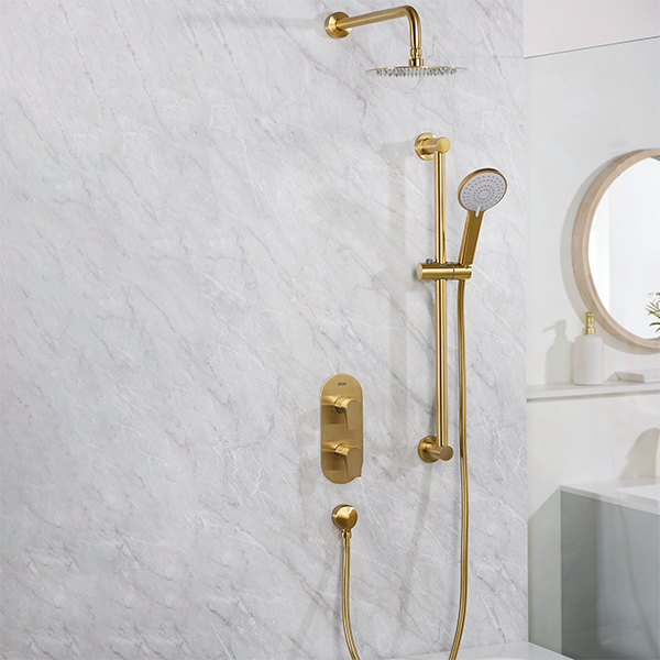 Alternate image of Bristan Hourglass Concealed Thermostatic Dual Control Shower Pack