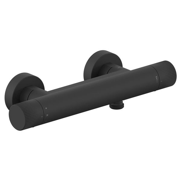 Alternate image of Vado Safari Round Thermostatic Exposed Bar Shower Valve- 1 Outlet - 2 Controls