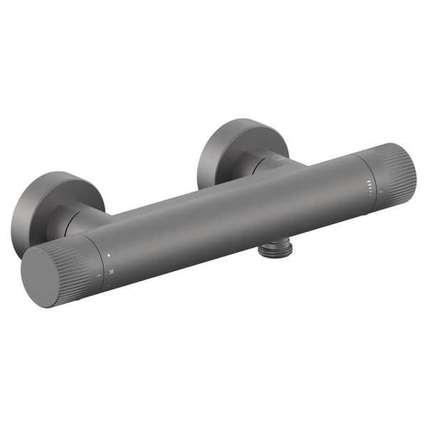 Alternate image of Vado Safari Round Thermostatic Exposed Bar Shower Valve- 1 Outlet - 2 Controls