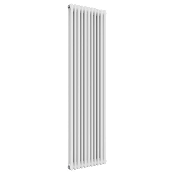 Additional image of Joseph Miles Milano Vertical Traditional 2-Column Radiator - Mild Steel - 1800mm High