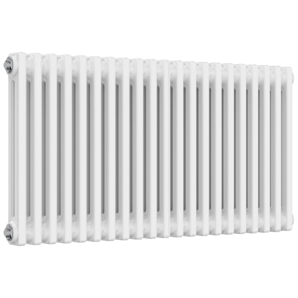 Additional image of Joseph Miles Milano Horizontal Traditional 2-Column Radiator - Mild Steel - 500mm High