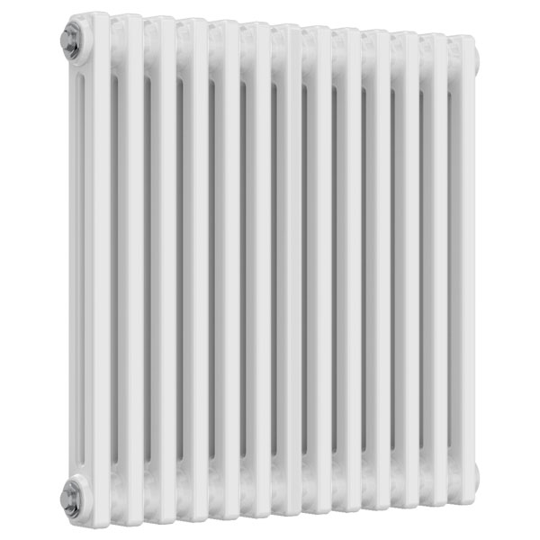Alternate image of Joseph Miles Milano Horizontal Traditional 2-Column Radiator - Mild Steel - 600mm High