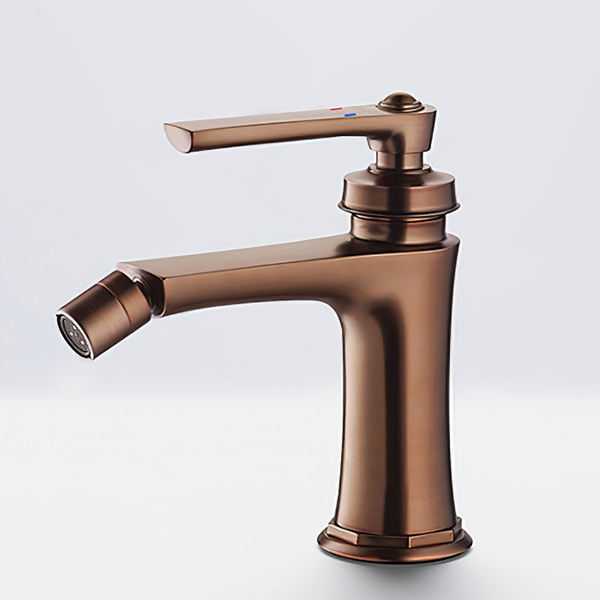 Additional image of Flova Liberty Traditional Bidet Mixer Tap - Lever Handle - Deck Mounted