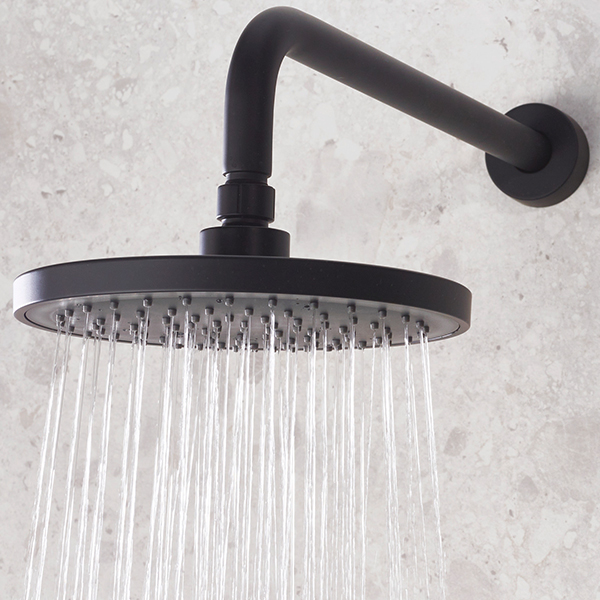 Alternate image of Bristan Prism Recessed Thermostatic Shower Valve with Fixed Head and Handset Kit