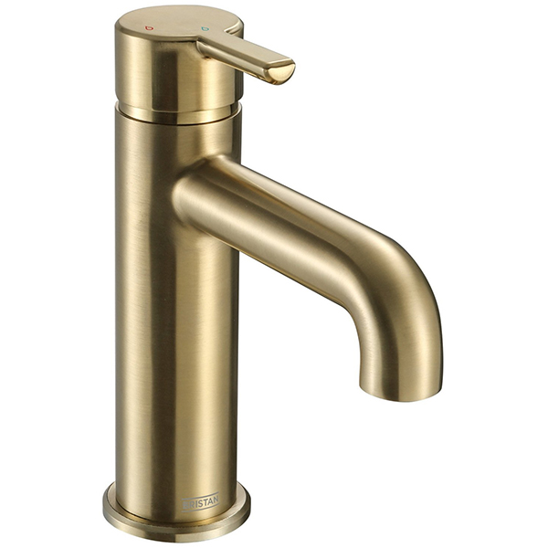 Alternate image of Bristan Altum Basin Mixer Tap with Curved Spout and Clicker Waste - Lever Handle