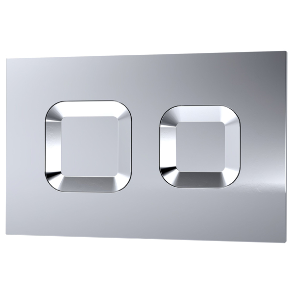 Alternate image of Nuie Square Wall Hung Pan And Soft-Close Seat - Toilet Frame with Concealed Cistern