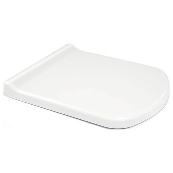 Additional image of Nuie Contemporary Wall Hung WC Pan with Soft-Close Seat and Concealed Cistern