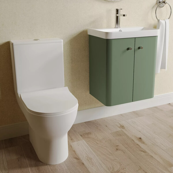 Alternate image of Nuie Deco Contemporary Wall Hung Cloakroom Suite