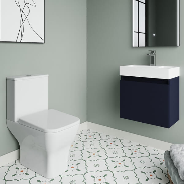 Alternate image of Nuie Deco Contemporary Wall Hung Slimeline Furniture with Basin and Toilet Pack