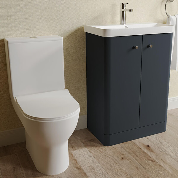 Alternate image of Nuie Deco Contemporary Floorstanding Cloakroom Suite