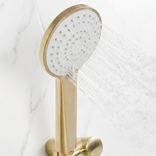 Alternate image of Bristan Frammento Bridge Bath Mixer Tap - Flat Handles and Spout - Deck Mounted
