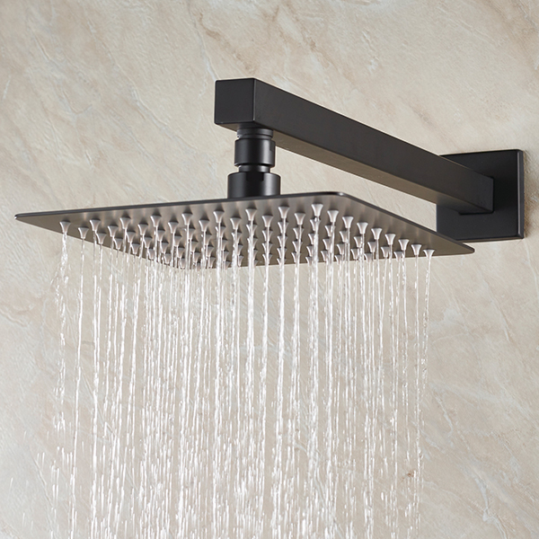Alternate image of Bristan Tangram Thermostatic Concealed Shower Valve with Fixed Head and Handset Kit