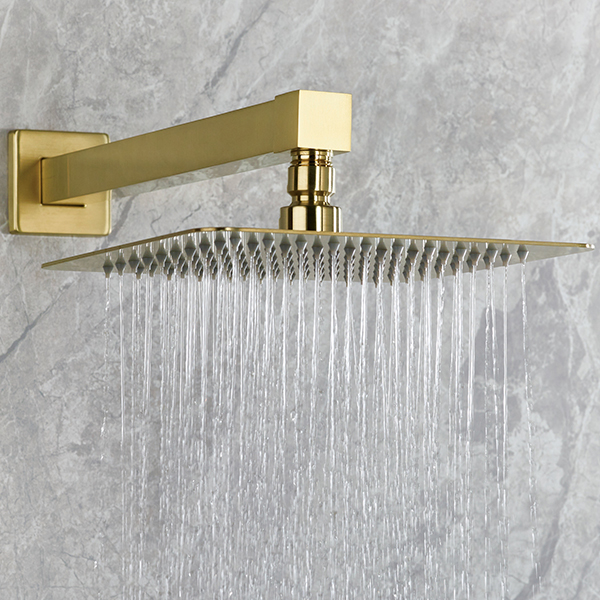 Alternate image of Bristan Tangram Thermostatic Concealed Shower Valve with Fixed Head and Handset Kit