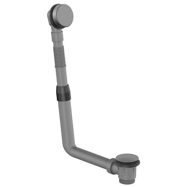 Alternate image of Vado Round Bath Filler Waste and Overflow with Clic-Clac Operation