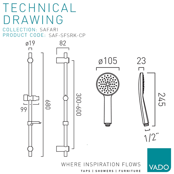 Technical drawing QS-V117233 / SAF-SFSRK-CP
