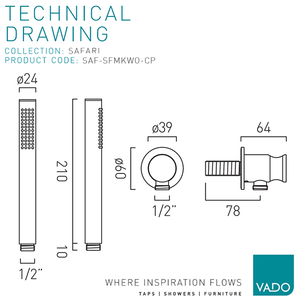 Technical drawing QS-V117232 / SAF-SFMKWO-CP