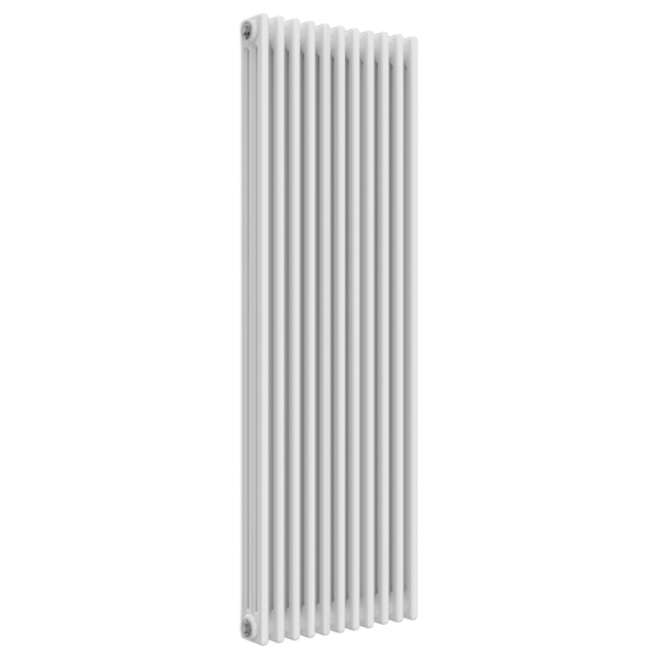 Alternate image of Joseph Miles Milano Vertical Traditional 3-Column Radiator - Mild Steel - 1500mm High