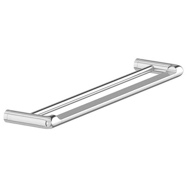Additional image of Vado Zoo Contemporary 600mm Wide Solid Brass Towel Rail
