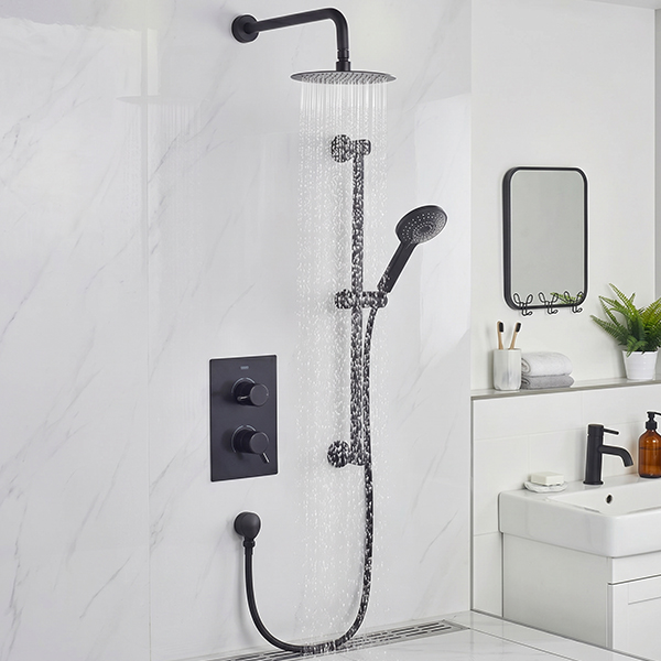 Alternate image of Bristan Apelo Concealed Thermostatic Dual Control Shower Pack
