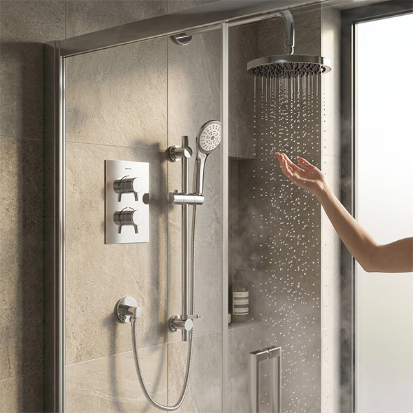 Additional image of Bristan Apelo Concealed Thermostatic Dual Control Shower Pack