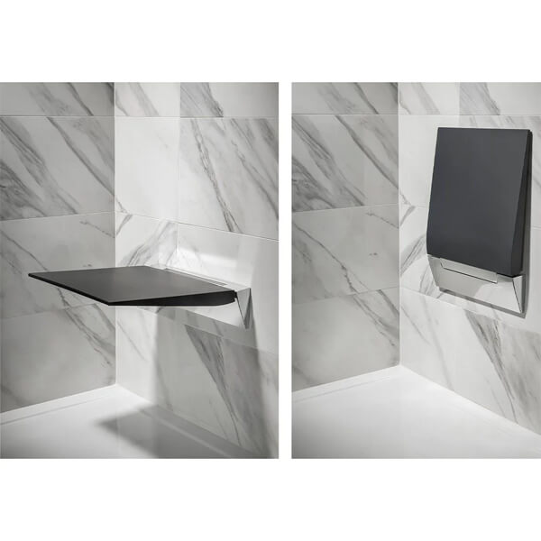 Lakes Series 500 SD Foldaway Wall Mounted Shower Seat