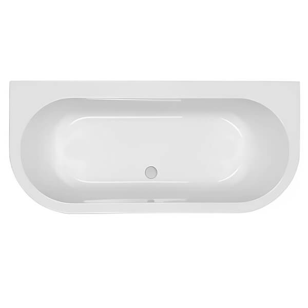Carron Halcyon D 5mm Acrylic Luxurious Double Ended White Bath 1750 x 800mm