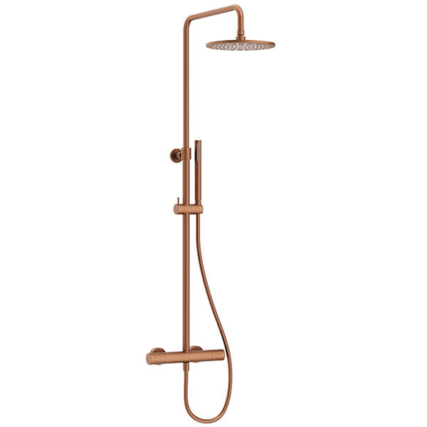Crosswater Design Thermostatic Shower Valve With Shower Kit