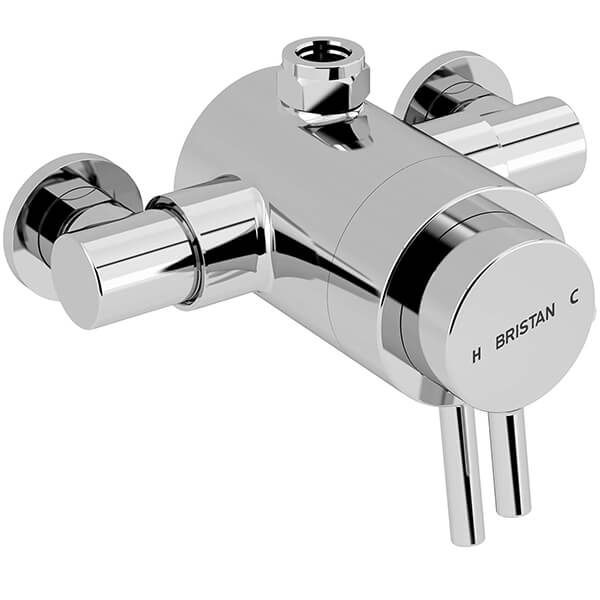 Bristan Prism Thermostatic Exposed Chrome Shower Valve