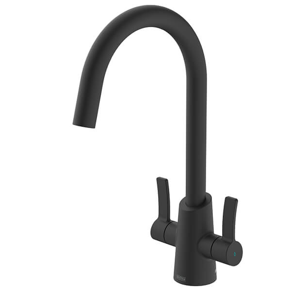 Bristan Acorn Easyfit Mono Kitchen Sink Mixer Tap - Swivel Spout and Paddle Lever Handles