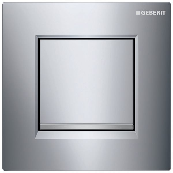 Geberit Sigma20 Square Pneumatic Urinal Flush Plate - 130 x 130mm