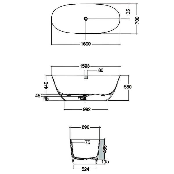 Technical drawing QS-V109278 / COVBT16070500
