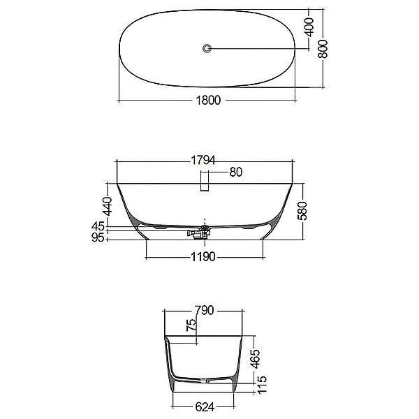 Technical drawing QS-V109278 / COVBT16070500
