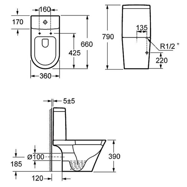 Technical drawing QS-V15280 / C1088C|T1088C