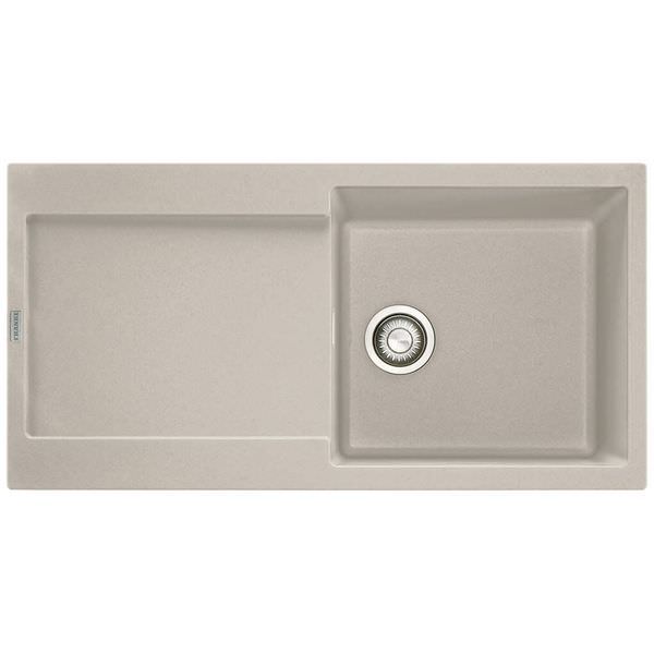 Franke Maris MRG 611 Fragranite Inset Kitchen Sink with Drainer 970 x 500mm - One Bowl