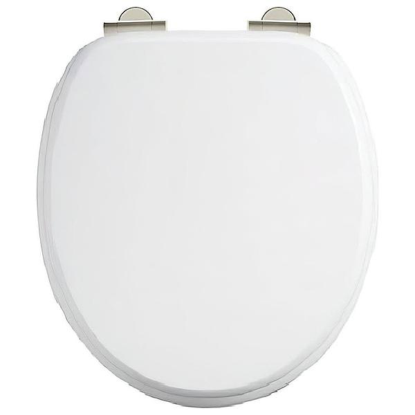 Burlington Carbamide WC Seat With Chrome Hinge - S18