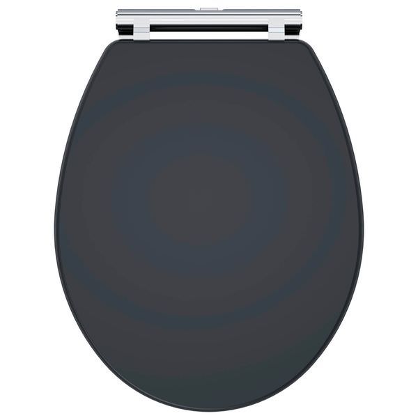 Nuie Classique 350 x 451mm Soft-Close Wooden Toilet Seat