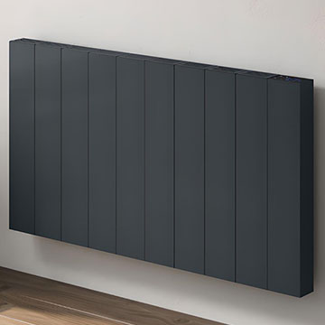 Reina Nika 500mm High Aluminium Horizontal Electric Designer Radiator - DE-NIK100HA