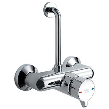 Armitage Shanks Avon-21 Exposed Manual Chrome Shower Valve - Push Button Control