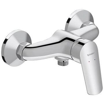 Duravit No.1 Exposed Contemporary Manual Chrome Shower Valve - 1 Control